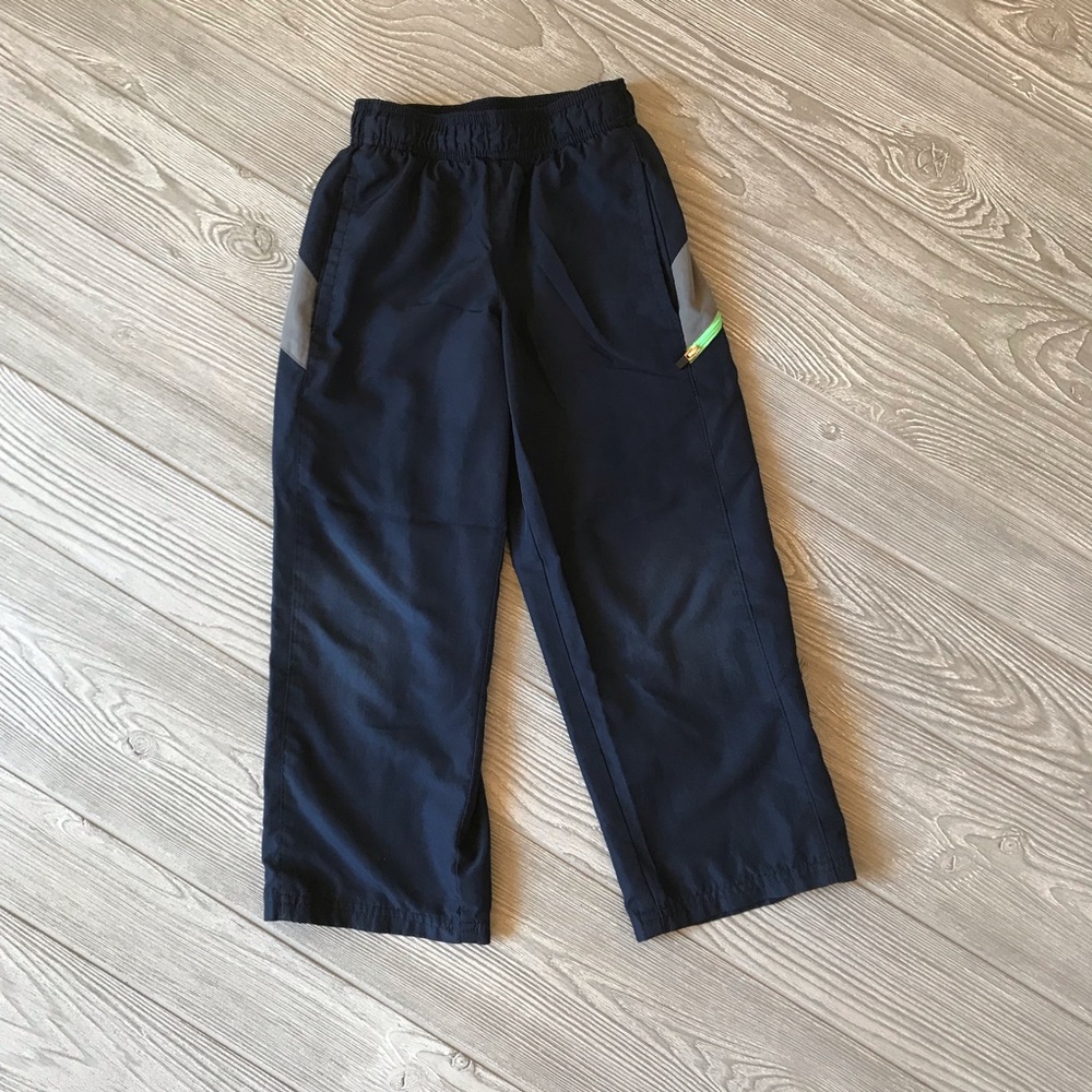 Champion Boys XS Wind Pants Navy with Pockets